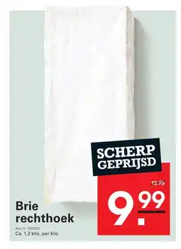 Sligro Brie rechthoek aanbieding