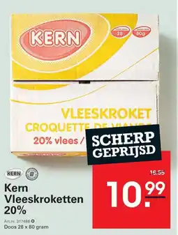 Sligro Vleeskroketten 20% aanbieding