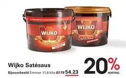 Sligro Wijko Satésaus aanbieding