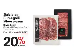 Sligro Salcis en Fumagalli Vleeswaren aanbieding