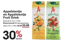 Sligro Appelsientje en Appelsientje Fruit Drink aanbieding
