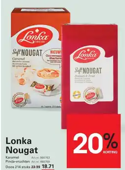 Sligro Lonka Nougat aanbieding