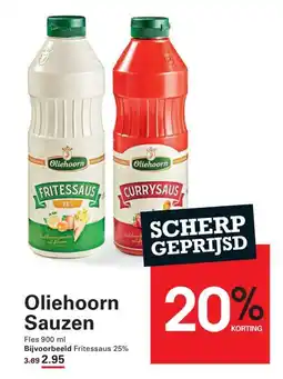Sligro Oliehoorn Sauzen aanbieding