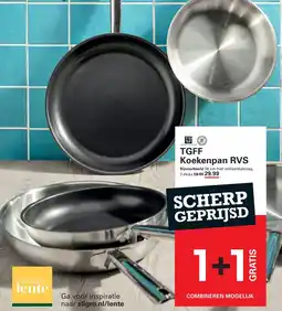 Sligro Tgff koekenpan rvs aanbieding