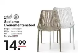 Sligro Sediamo Evenementenstoel aanbieding