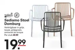 Sligro Sediamo Stoel Domburg aanbieding