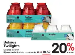 Sligro Bolsius Twilights aanbieding