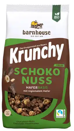De Online Drogist Barnhouse Krunchy Chocolade - Hazelnoten aanbieding