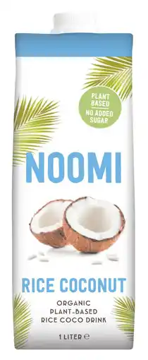 De Online Drogist Noomi Kokos-rijstdrink Bio aanbieding