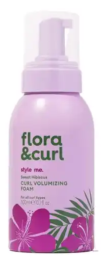 De Online Drogist Flora & Curl Sweet Hibiscus Curl Volumizing Foam aanbieding
