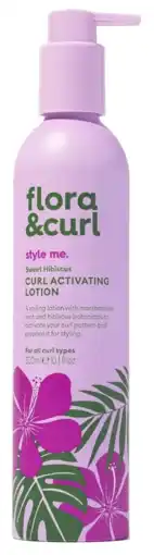 De Online Drogist Flora & Curl Sweet Hibiscus Curl Activating Lotion aanbieding