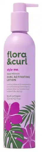 De Online Drogist Flora & Curl Sweet Hibiscus Curl Activating Lotion aanbieding