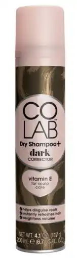 De Online Drogist Colab Dry Shampoo + Dark Corrector aanbieding