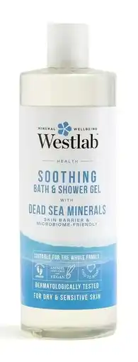 De Online Drogist Westlab Bath & Showergel With Dead Sea Minerals aanbieding