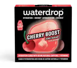 De Online Drogist Waterdrop Cherry Boost Hydration Cubes aanbieding