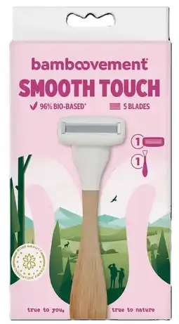 De Online Drogist Bamboovement Smooth Touch Bamboe Scheermes aanbieding
