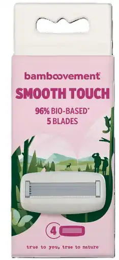 De Online Drogist Bamboovement Smooth Touch Scheermesjes aanbieding