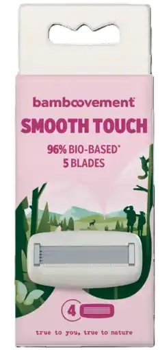 De Online Drogist Bamboovement Smooth Touch Scheermesjes aanbieding