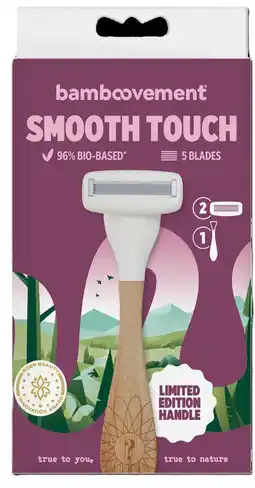 De Online Drogist Bamboovement Smooth Touch Bamboe Scheermes LE aanbieding