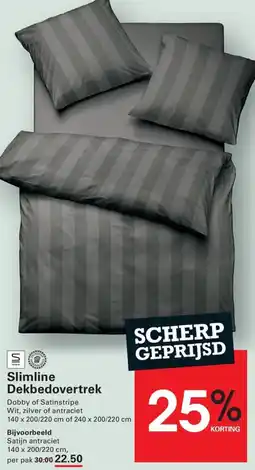 Sligro Slimline Dekbedovertrek aanbieding