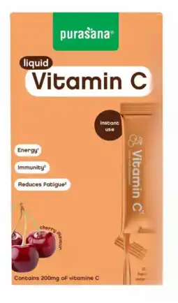 De Online Drogist Purasana Vitamin C Liquid Sticks aanbieding