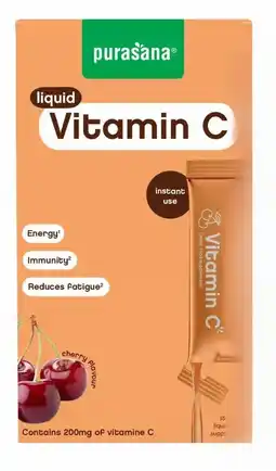 De Online Drogist Purasana Vitamin C Liquid Sticks aanbieding