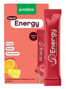 De Online Drogist Purasana Energy Liquid Gel Sticks aanbieding
