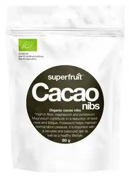 De Online Drogist Superfruit Cacao Nibs aanbieding