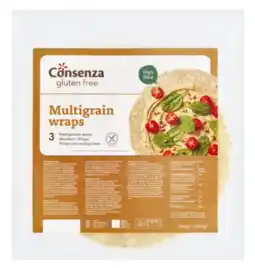 De Online Drogist Consenza Glutenvrij Meergranen Wraps aanbieding