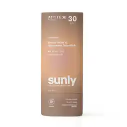 De Online Drogist Attitude Sunly SPF30 Tinted Sunscreen Face Stick aanbieding