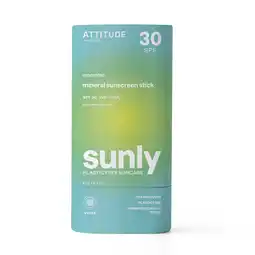 De Online Drogist Attitude Sunly Parfumvrij SPF30 Sunscreen Stick aanbieding