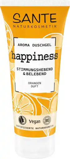 De Online Drogist Sante Naturkosmetik Happiness Sinaasappel Douchegel aanbieding
