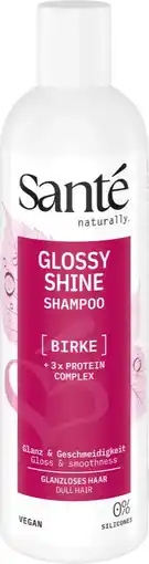 De Online Drogist Sante Naturkosmetik Glossy Shine Shampoo aanbieding
