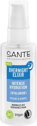 De Online Drogist Sante Naturkosmetik Overnight Elixer Intense Hydration Spray aanbieding
