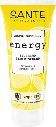 De Online Drogist Sante Naturkosmetik Energy Citroen & Sinaasappel Douchegel aanbieding