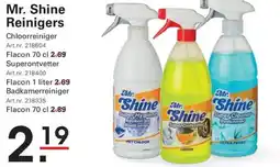 Sligro Mr. Shine Reinigers aanbieding