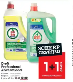 Sligro Dreft Professional Afwasmiddel aanbieding
