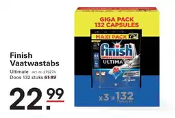 Sligro Finish Vaatwastabs aanbieding