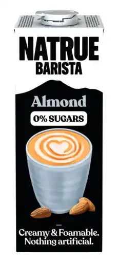 De Online Drogist Natrue Barista Almond Havermelk 1LT aanbieding