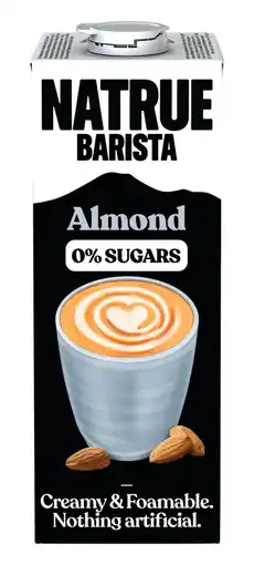 De Online Drogist Natrue Barista Almond Havermelk 1LT aanbieding