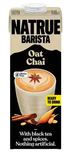 De Online Drogist Natrue Barista Oat Chai Havermelk 1LT aanbieding