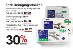 Sligro Tork Reinigingsdoeken aanbieding
