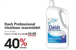 Sligro Dash Professional vloeibaar wasmiddel aanbieding