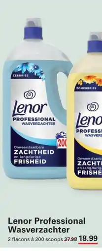 Sligro Lenor Professional Wasverzachter aanbieding