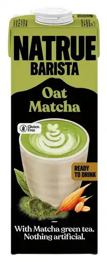 De Online Drogist Natrue Barista Oat Matcha Havermelk 1LT aanbieding