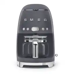 Bol.com SMEG DCF02GREU - Filterkoffiemachine - Leigrijs - Warmhoudfunctie aanbieding