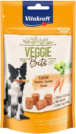 Intratuin Vitakraft hondensnoepjes Veggie Bits 40 g aanbieding