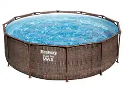 Lidl Bestway Zwembad Steel Pro Max met filterpomp en ladder 366 x 100 cm aanbieding