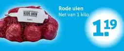 Hoogvliet Rode uien aanbieding