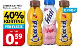 Hoogvliet Chocomel of Fristi aanbieding